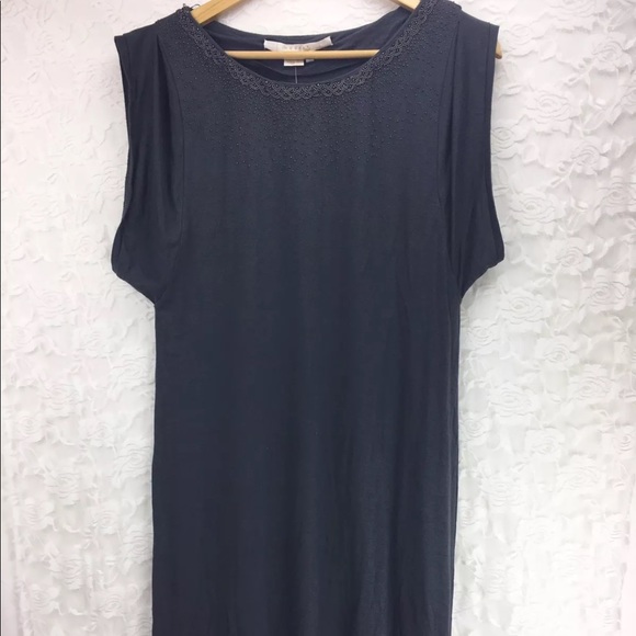 Nougat London Gray Beaded Party Dress Sz S BNWT - Picture 3 of 7